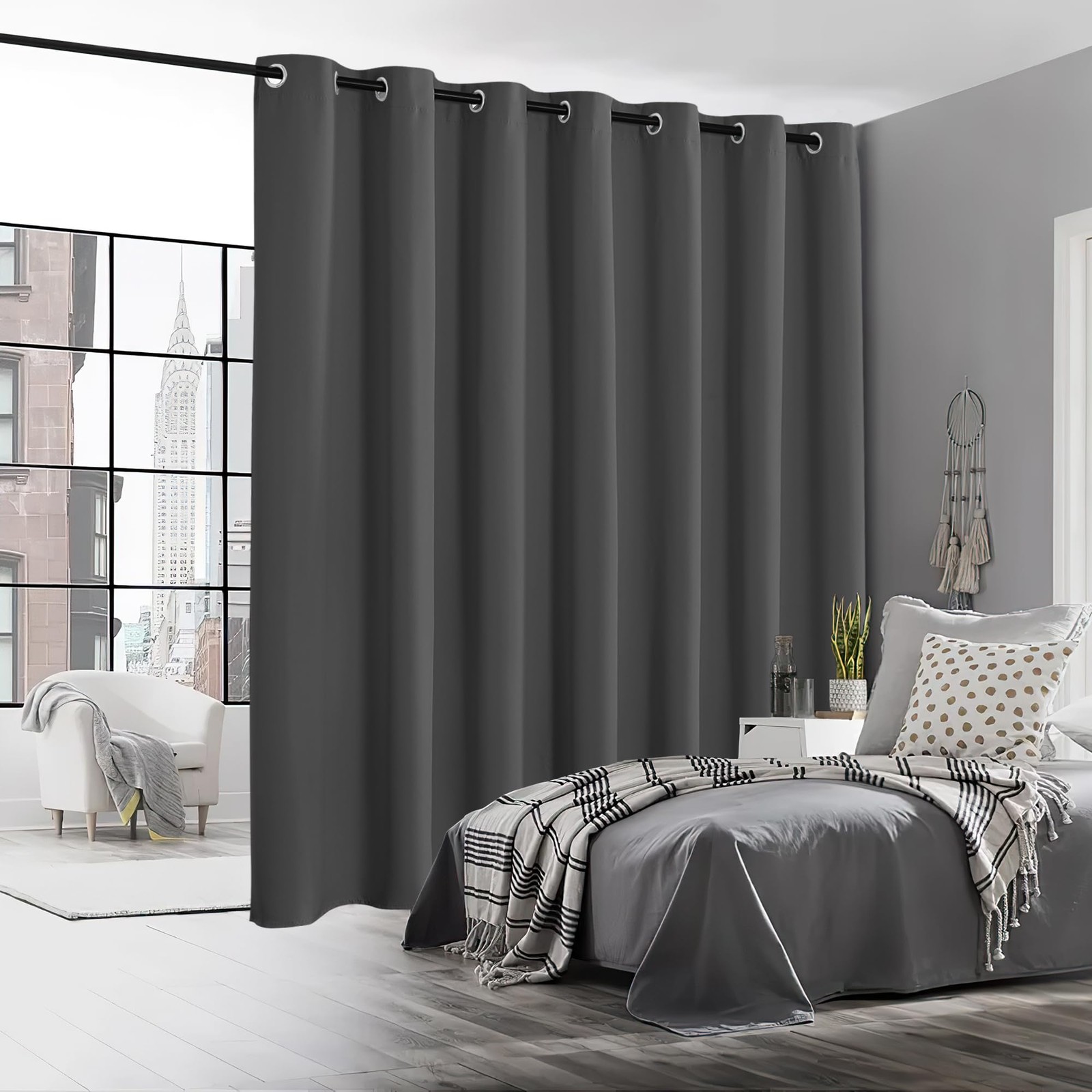 Blackout Curtains & Drapes for Sliding Glass Doors-Total Privacy Thermal Effi…