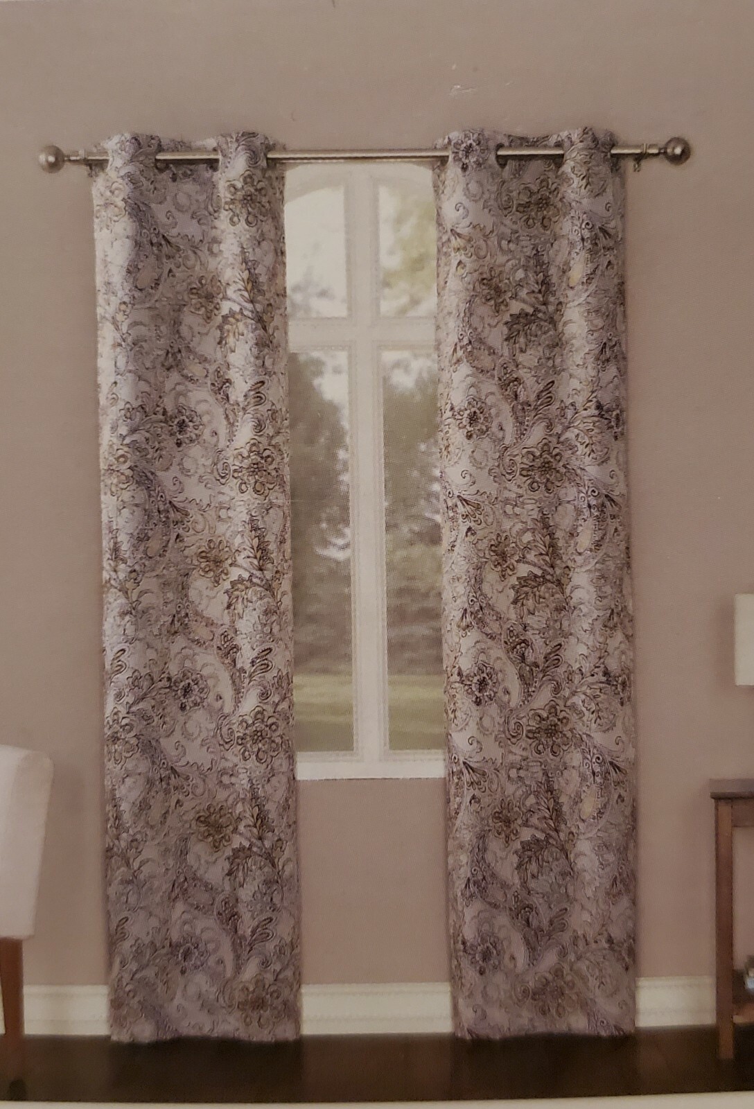Nessa NO 918 Orchid 2 Panels Each 26″X84″ Room Darkening & Noise Reduction