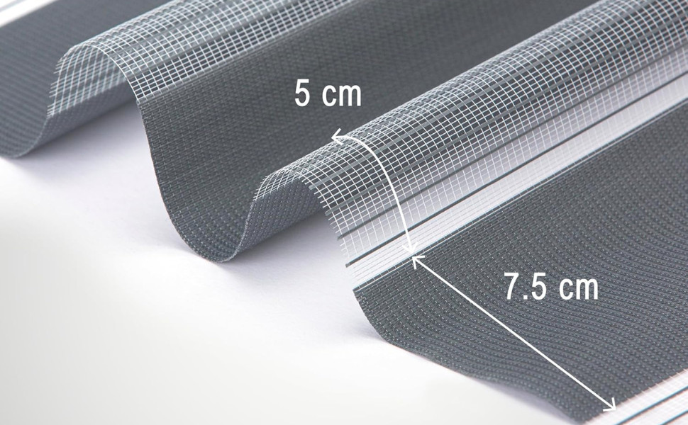 Day And Night Zebra Roller Blinds White Dual Layer Blind Up to 240cm x 210cm UK