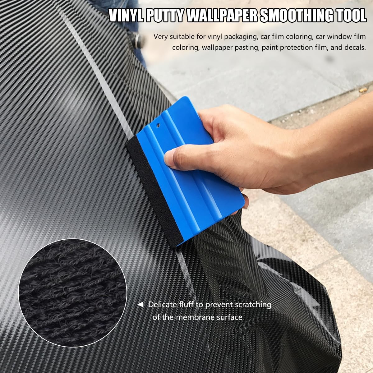 Car Window Tint Tool Kit 8PCS Squeegee, Knife, Vinyl Wrap for Vehicles