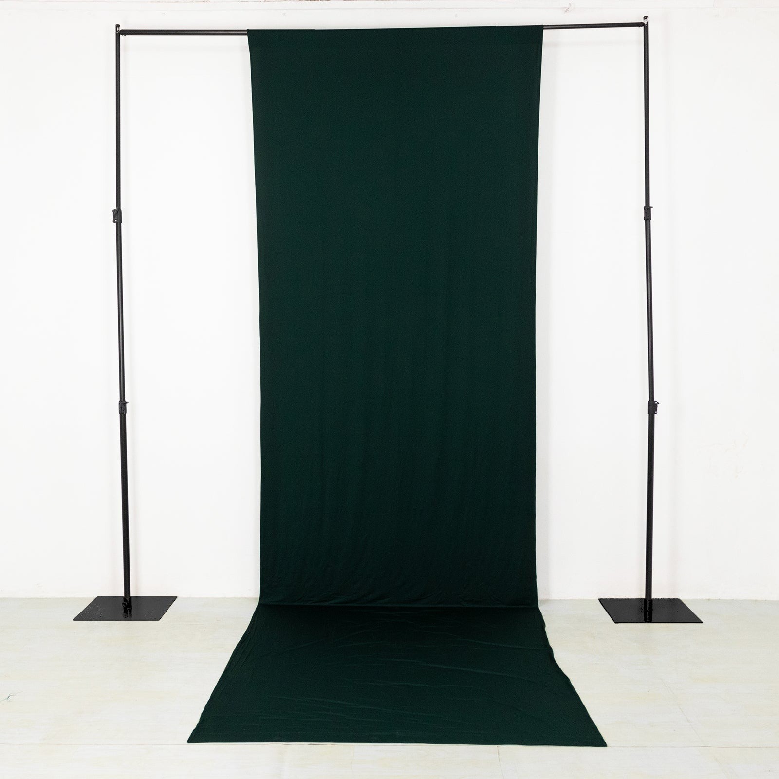 16 ft HUNTER GREEN 4-Way Stretch Spandex Divider Backdrop Curtain Party Wedding
