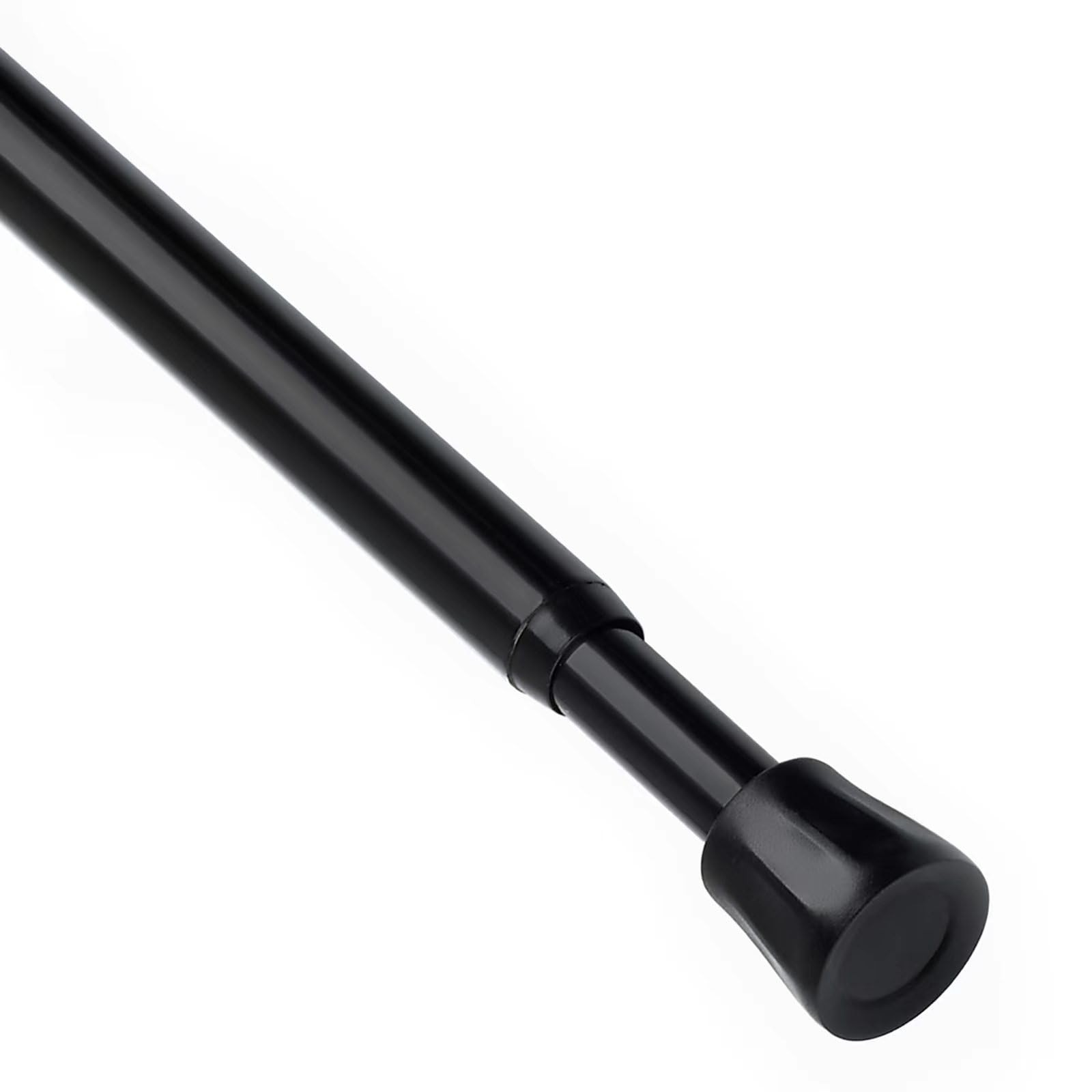 TYRON 1Pcs Black Tension Rod 18 to 28 Inch, 18-28 Black-1 Pcs