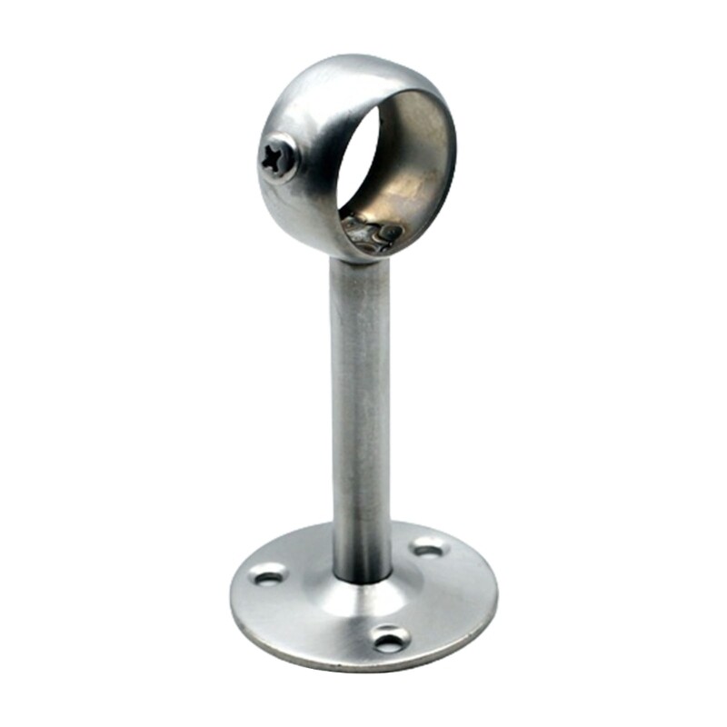 2pcs Silver/Black Ceiling Curtain Brackets Heavy Duty For Drapery And Closet