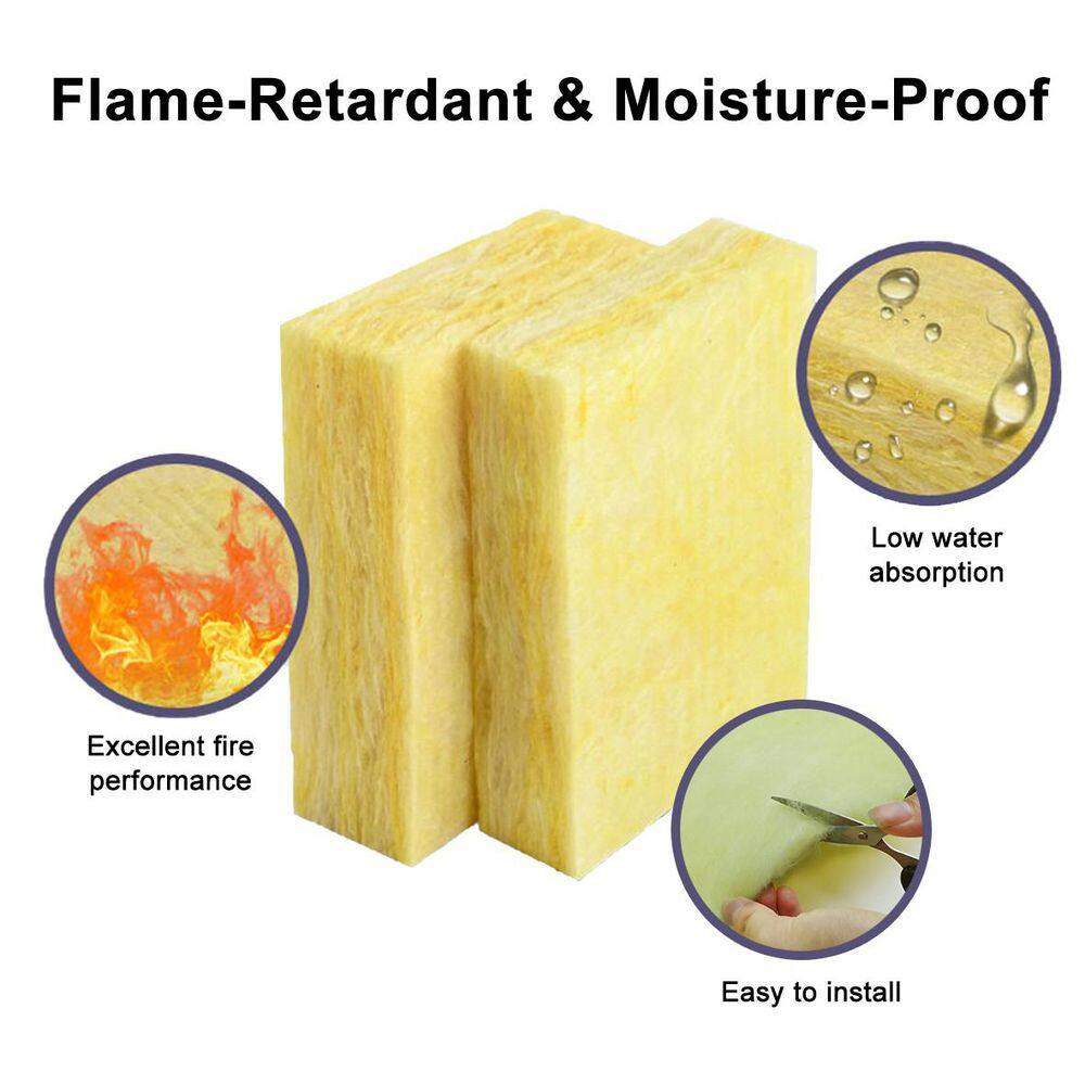 24 In. X 25 Ft. Aluminum Foil Fiberglass Insulation Roll Radiant Barrier for Out
