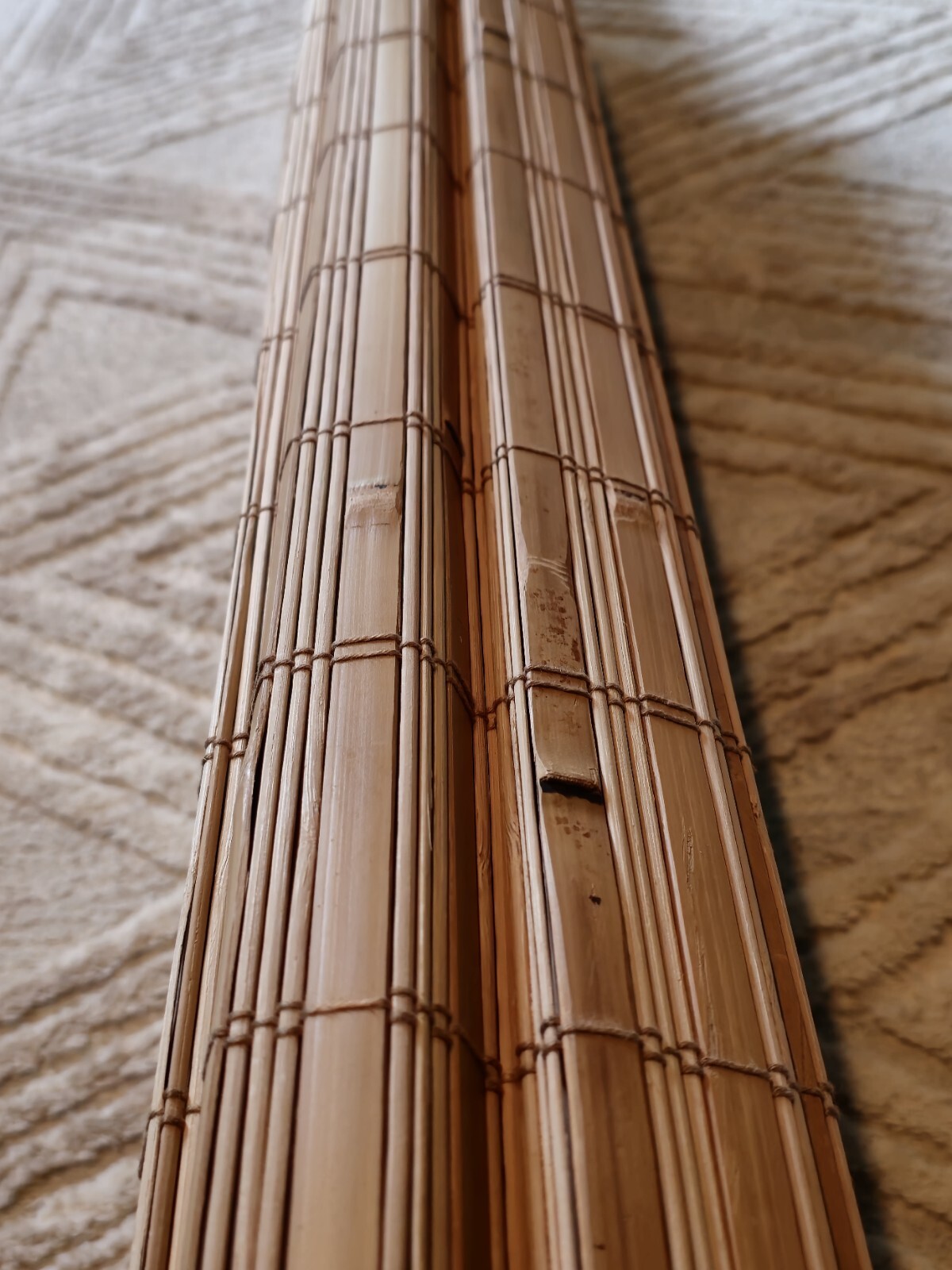 HDC Cordless Honey Light-Filtering Bamboo Shade actual 33.5 W X 48 L