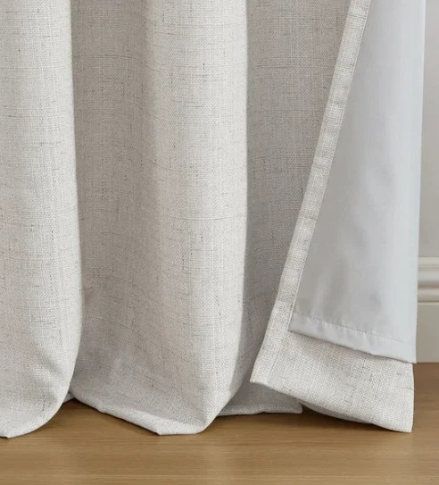 SunBlk Maxwell Total Blackout Panel – Pair of 52”x84” – Ivory – 1796238