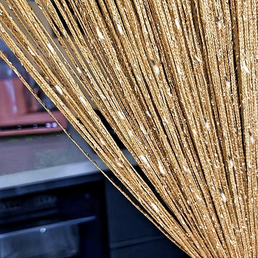 Decorative Door String Curtain Wall Panel Fringe Window Room Divider Blind Di…