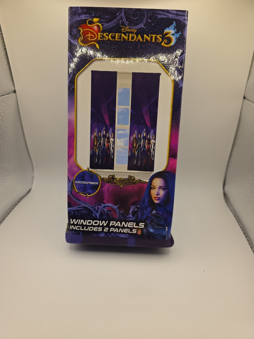 Disney Descendants 2 Sets Window Curtain Panels Microfiber Includes 4 Panels