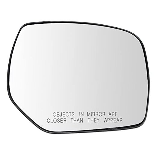 Passenger Side Mirror Glass Convex with Backing Plate for Factory MGA09924