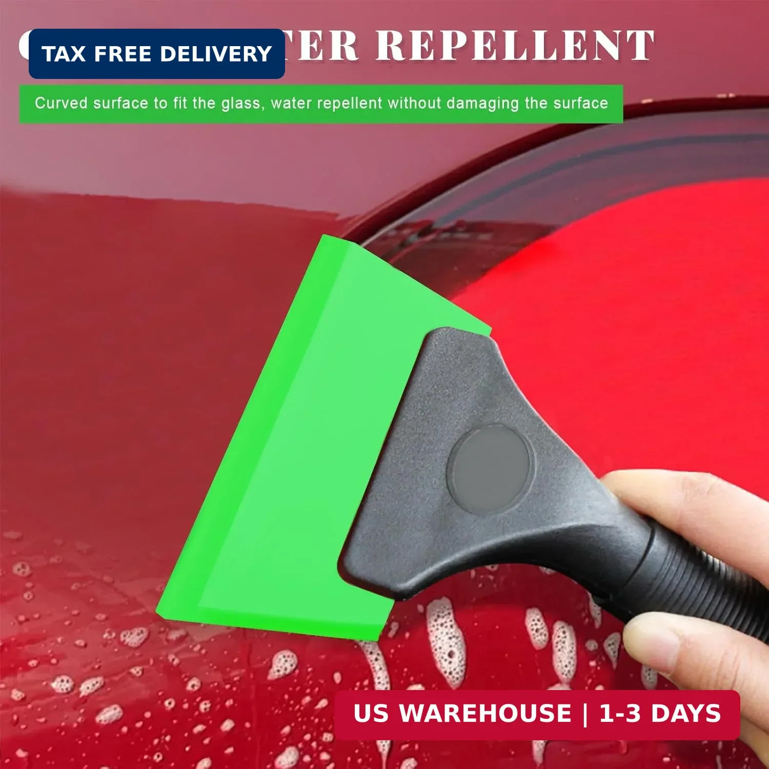 Yourkar 2 PCS Window Tint Kit Tools, Professional Vinyl Wrap Kit with Plastic Sq