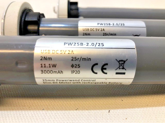 PW25B-2.0/25 DC 5v SHADE MOTOR