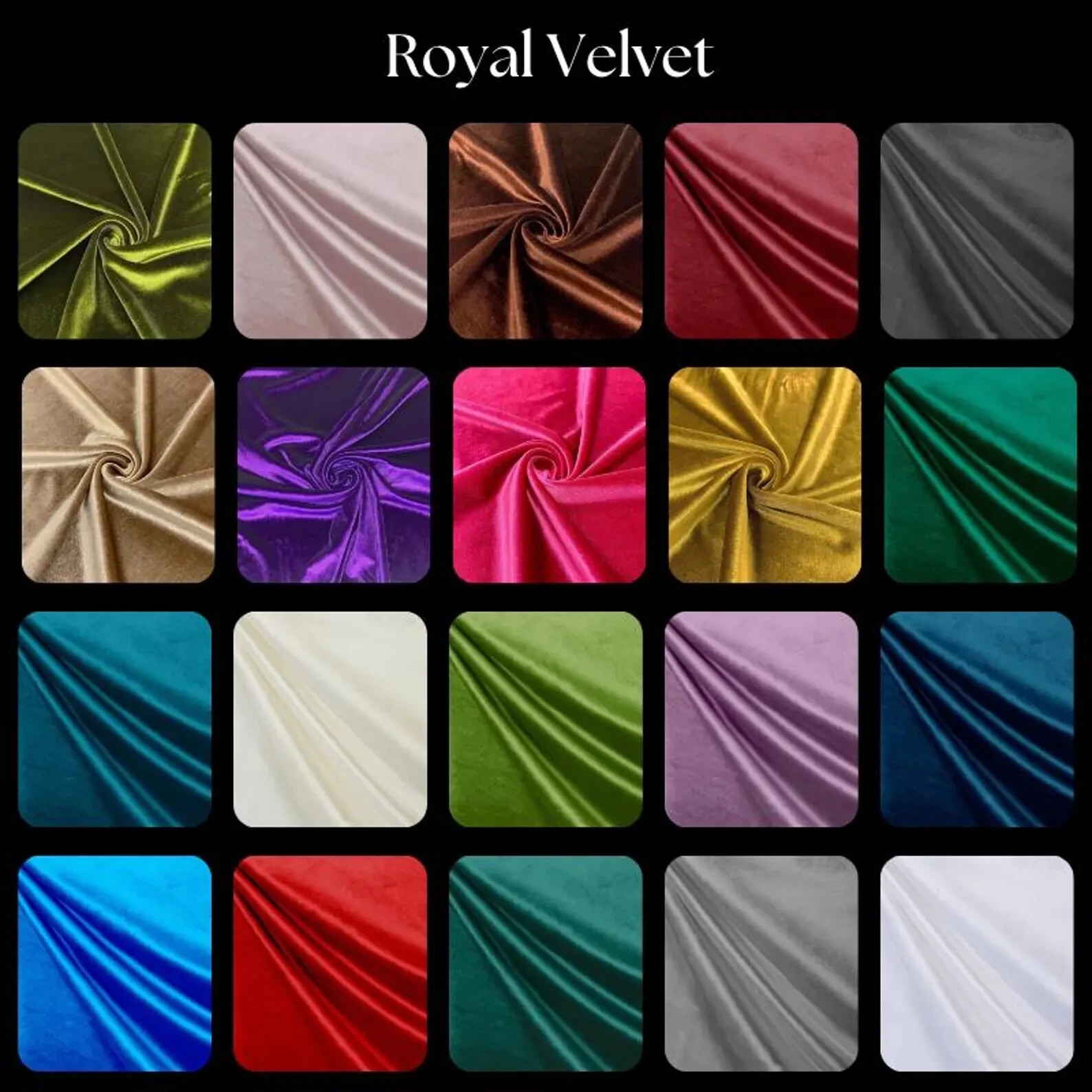 Premium Royal Velvet Fabric – Upholstery, Fashion & Drapery Material