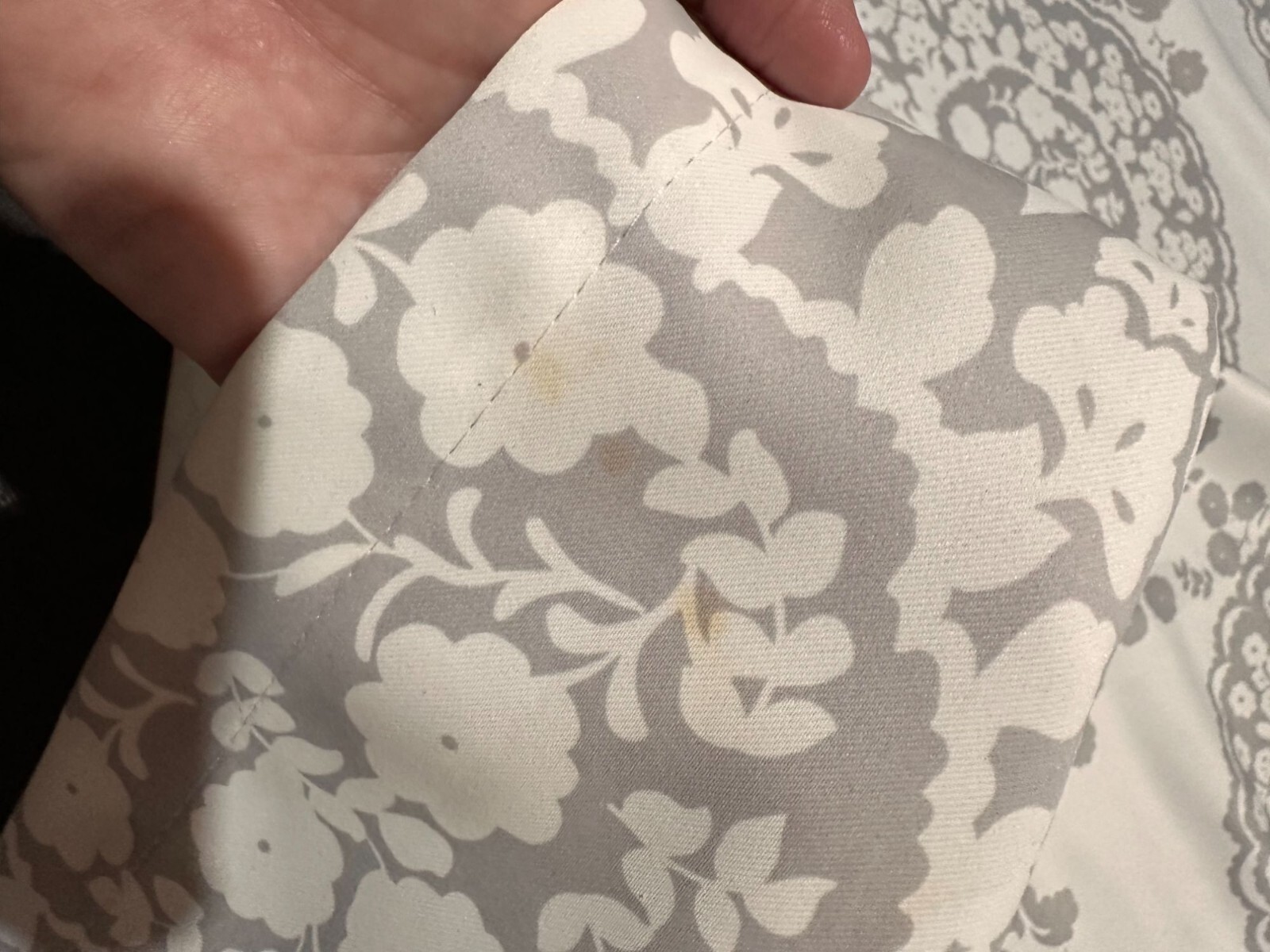 Driftaway Decorative Valance Floral Patterned Fabric Curtain Panel Tie Up 45×63