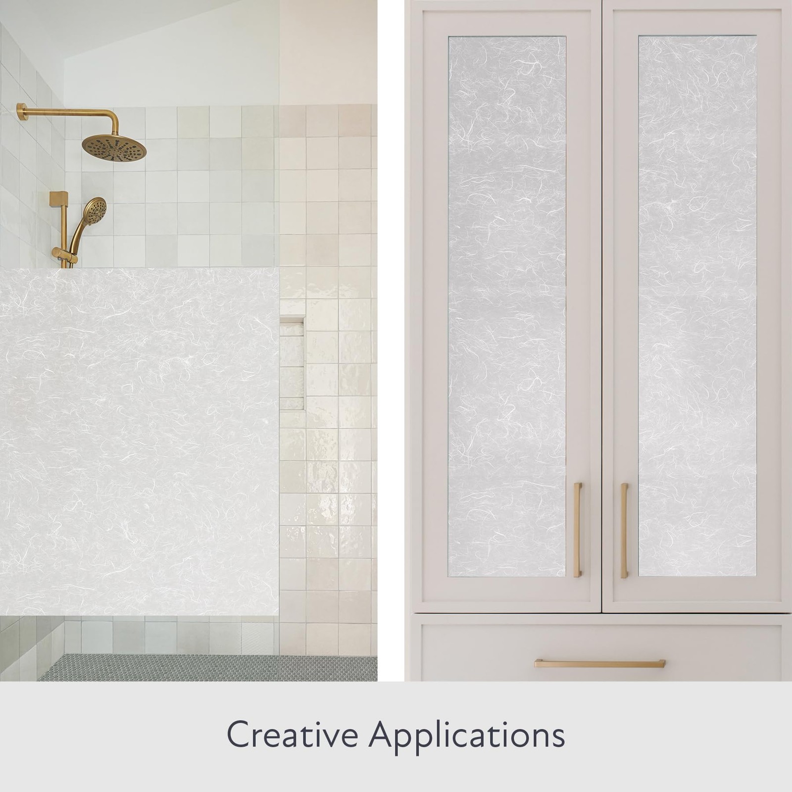 Artscape Rice Paper | Decorative Privacy Window Film with Textured Glass Pat…