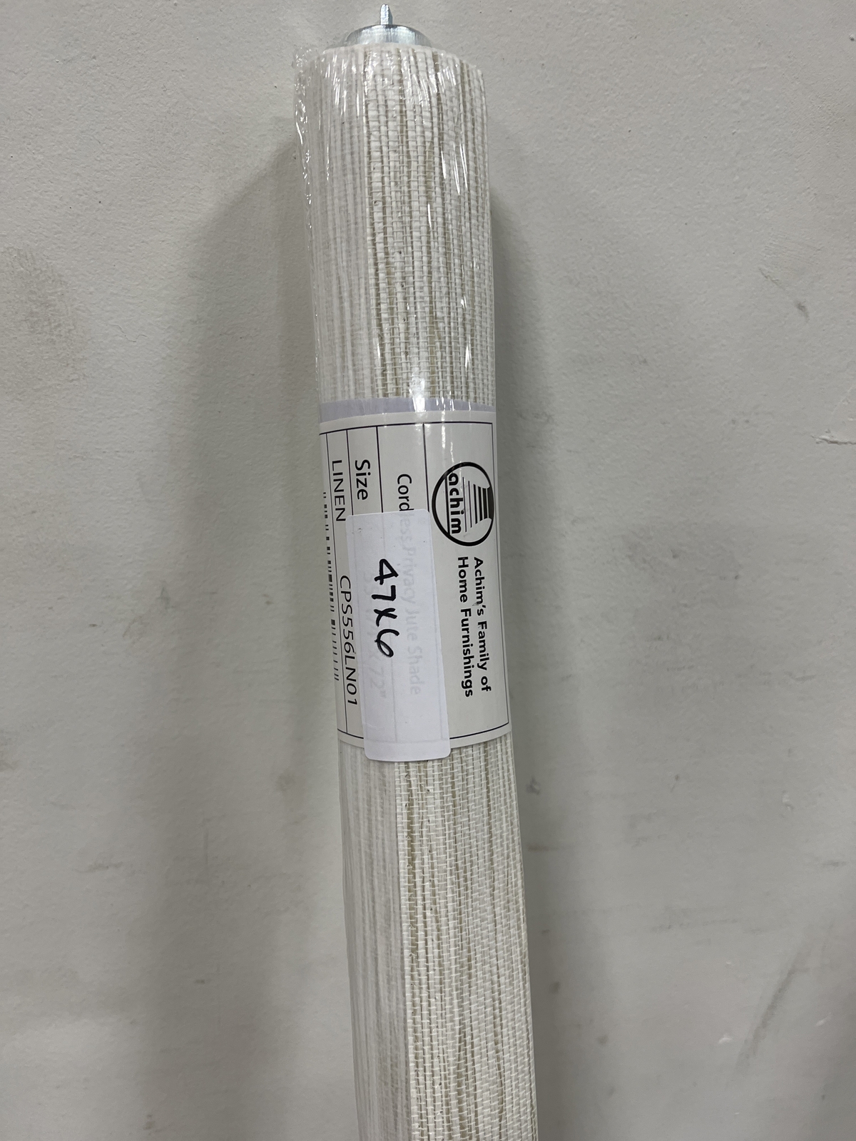 Achim Privacy Linen Cordless Roller Shade 47×72