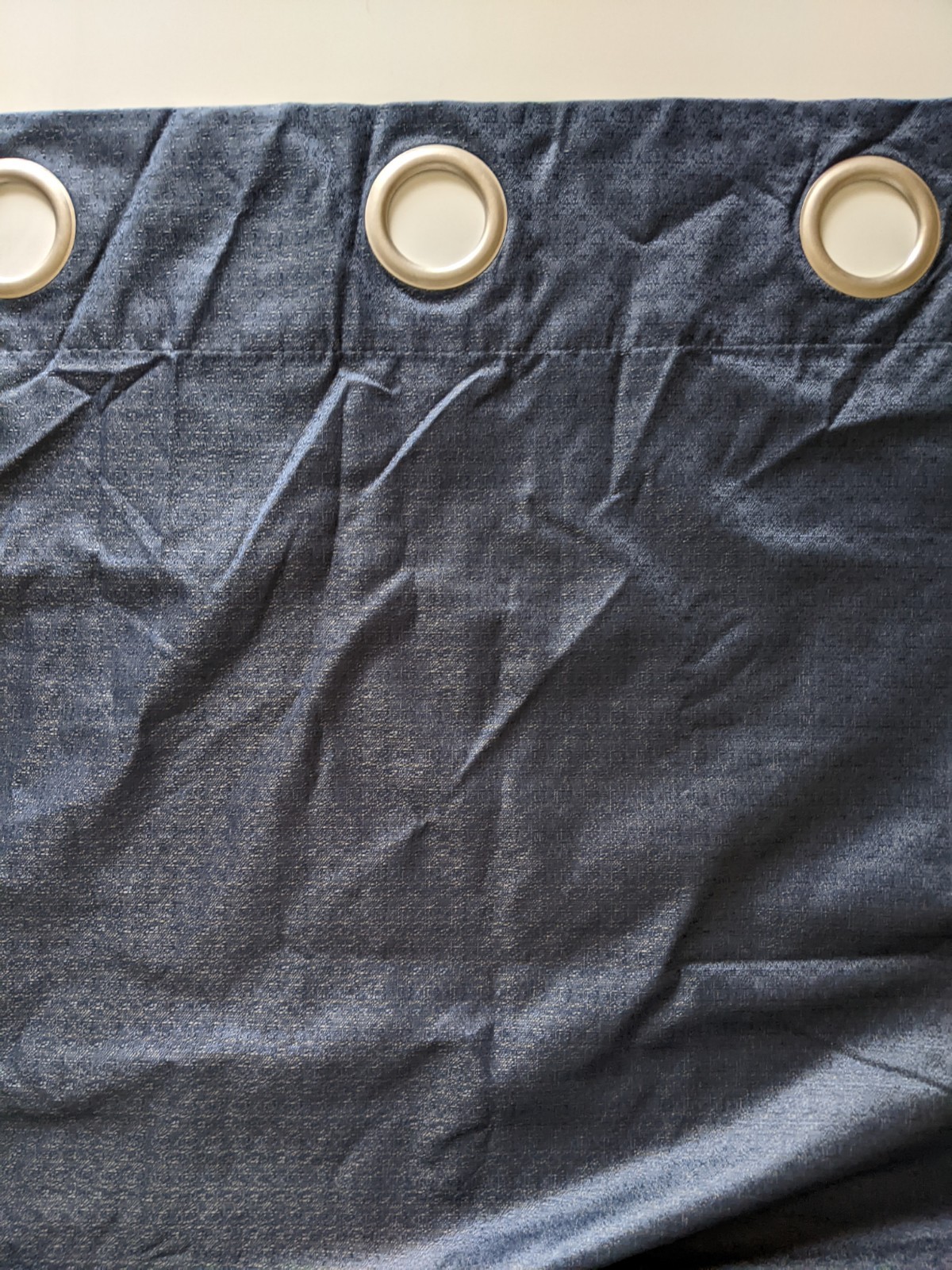 Sun Zero Navy Blue Grommet Blackout Curtains Set of 2 40 x 63″ New Without Box