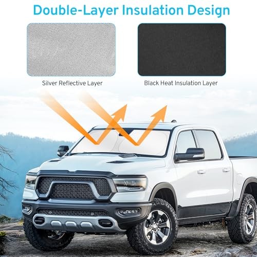 Windshield Sun Shade Custom for Mazda CX50 CX-50 Accessories 2026 2025-2023