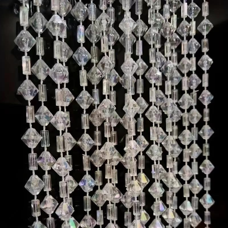 Beaded Curtain Doorways Acrylic Hanging Door Beads String Curtains Tassel Room D