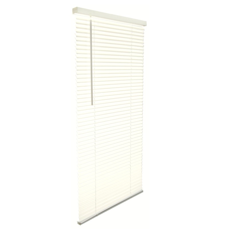 Living Accents MAX3564AL Vinyl 1 in. Alabaster Cordless Blinds 35 W x 64 H in.
