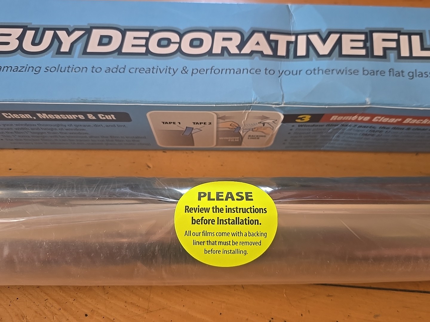 BDF S05 Window Film 36in x 12ft Heat Control Daytime Privacy One Way Mirror Dark