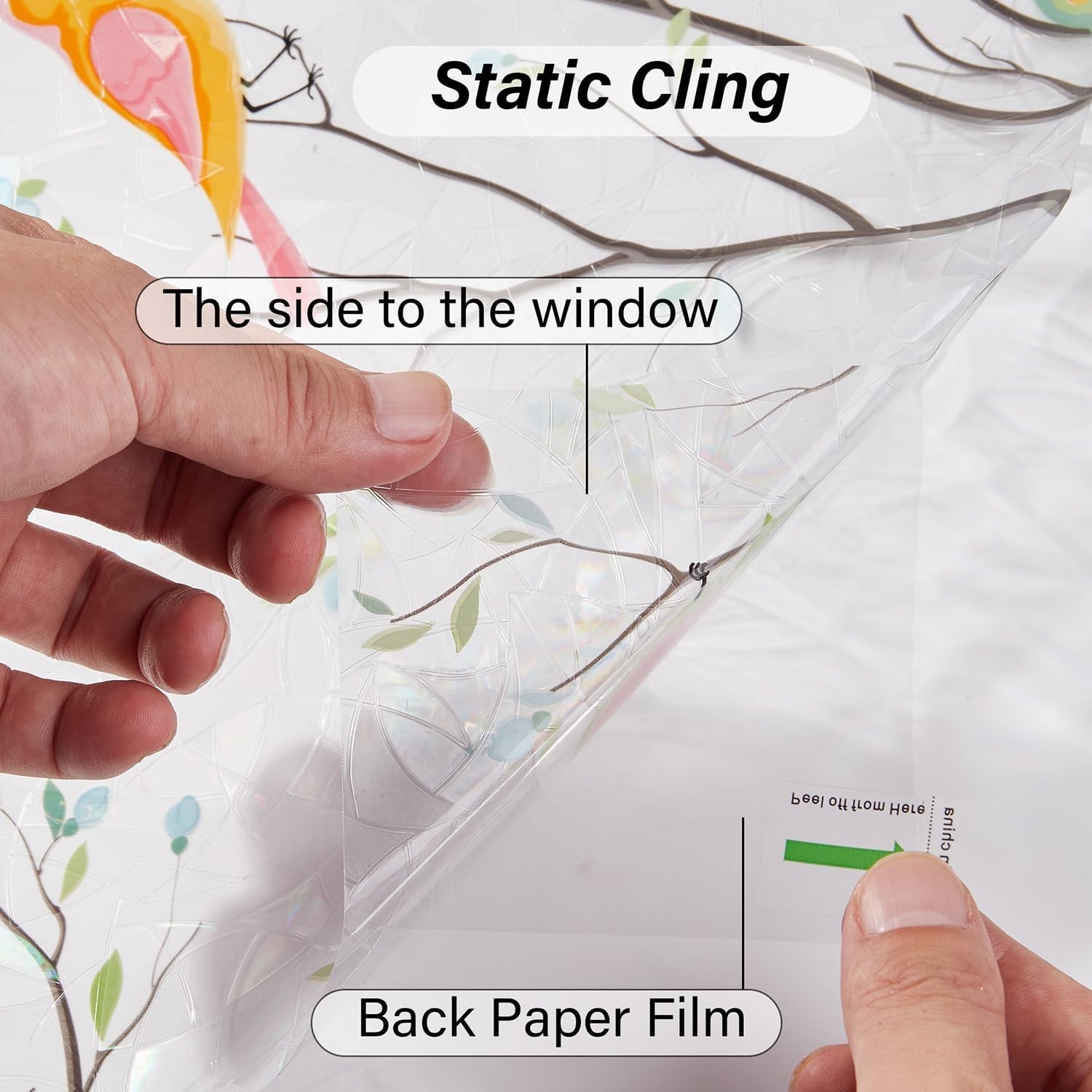 Scratch-Resistant Rainbow Window Film 355 sq ft