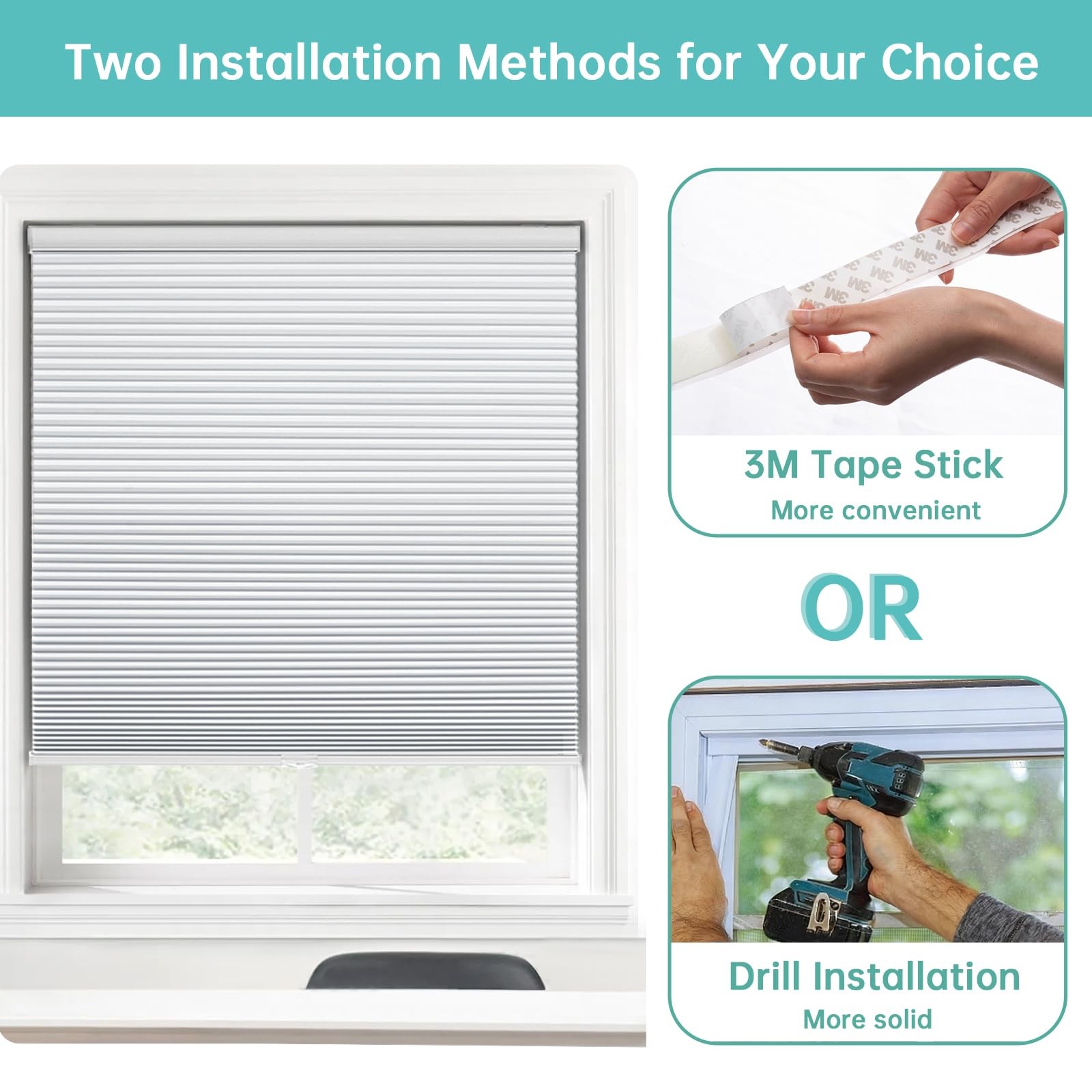 Changshade Blackout Cordless Cellular Shades Windowshoneycomb Blinds Thermal