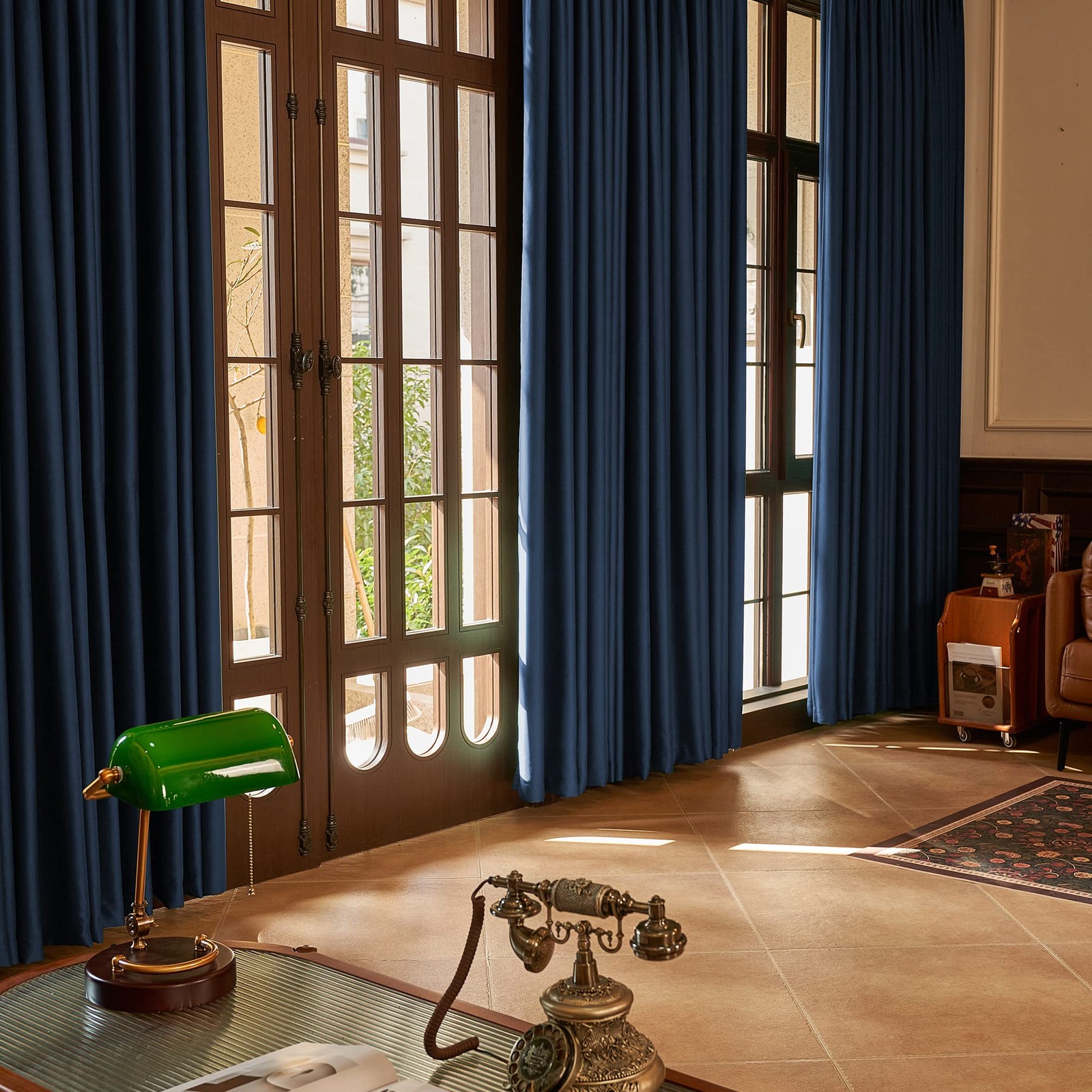 Huto Pinch Pleat Sunblock Blackout Curtain Thermal Insulated Room Darkening