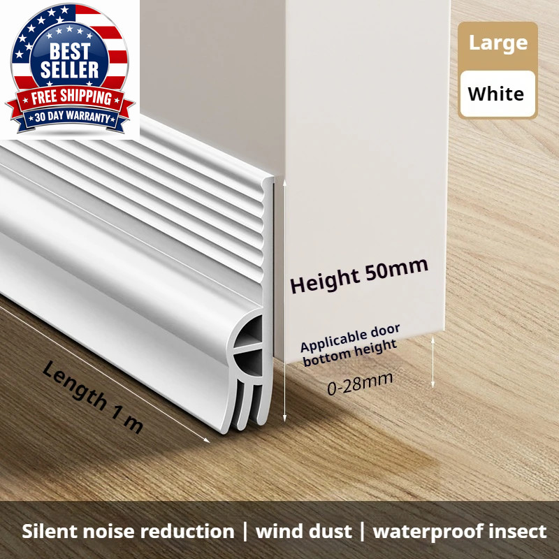 1M TPE Sliding Window Sealing Strip Self-Adhesive 3-Layer Thickening Windproof D