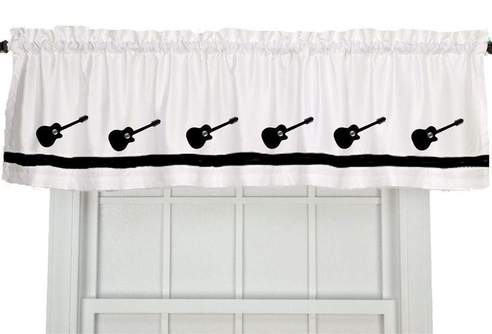 Belgian Draft Horse Window Valance Curtain in Your Choice of Colors