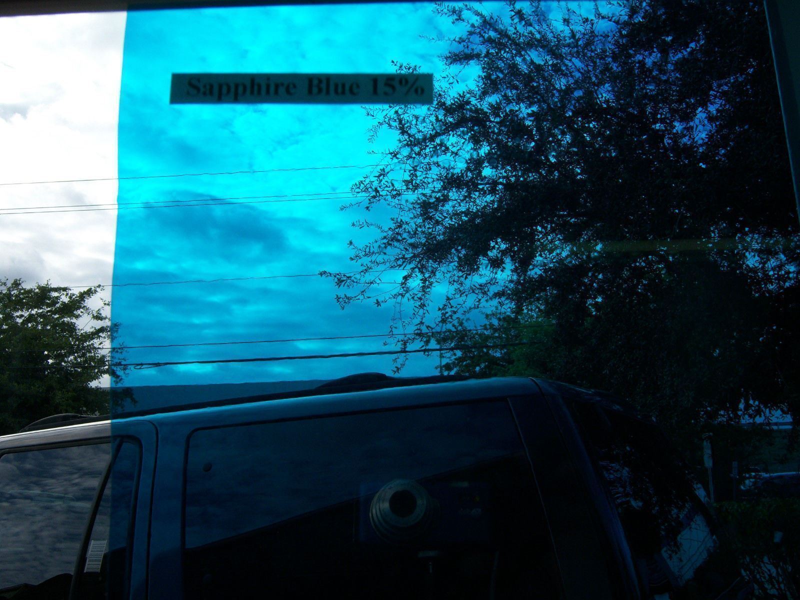 DIY COLORED WINDOW TINTFILM RUBY REDBLUEARMY GREEN PROFESSIONAL GRADE!