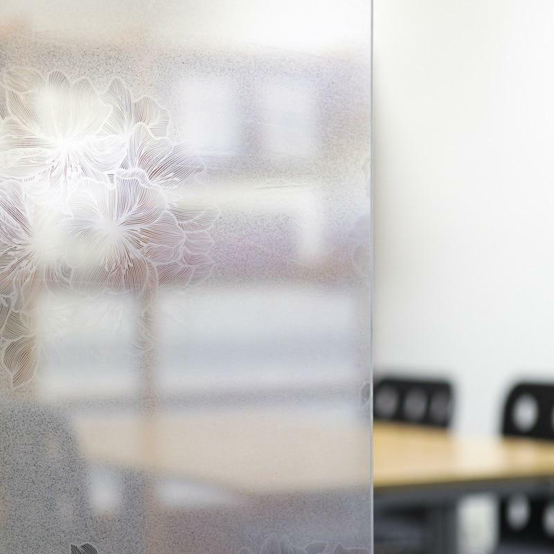BDF 4ETFL Decorative Window Film Flowers Etched Glass
