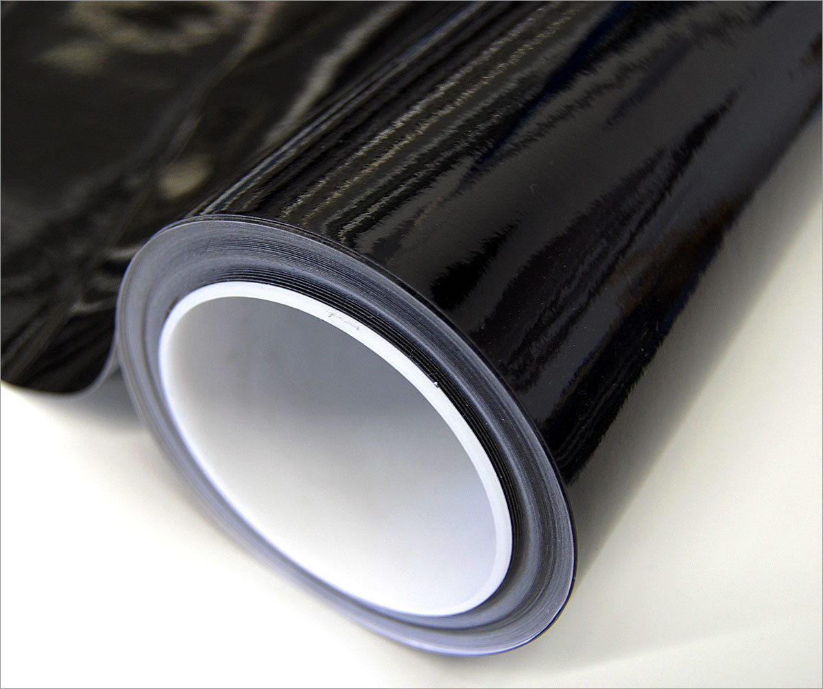 Uncut Window Tint 0% VLT Blackout Film Heat Reduce Block Shade Static Cling USA