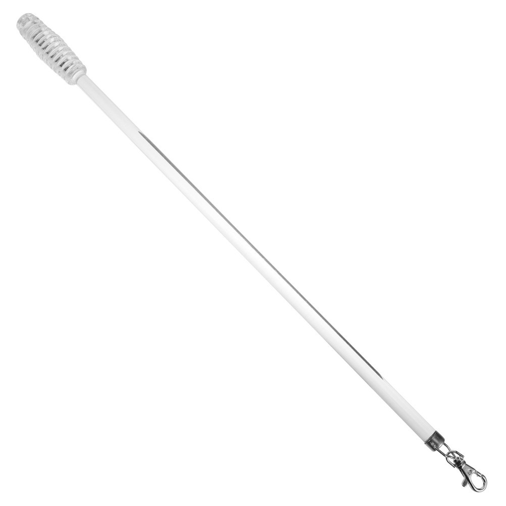 Blind Pulls Iron Transparent Office Use 1Pcs 22.01X0.79X0.79In