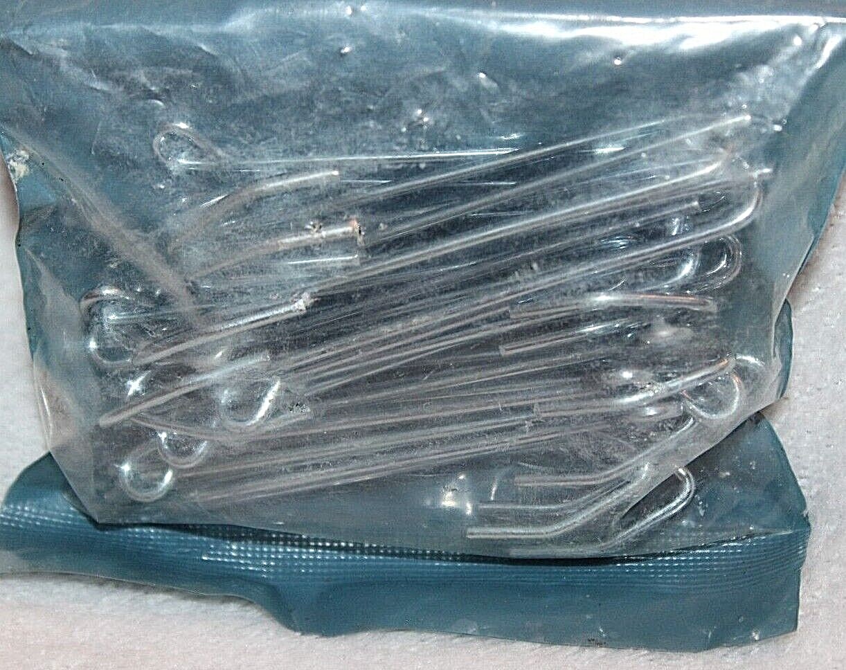 Essential Home 0.1″ Drop Slip-In Drapery Hooks 14 Pcs