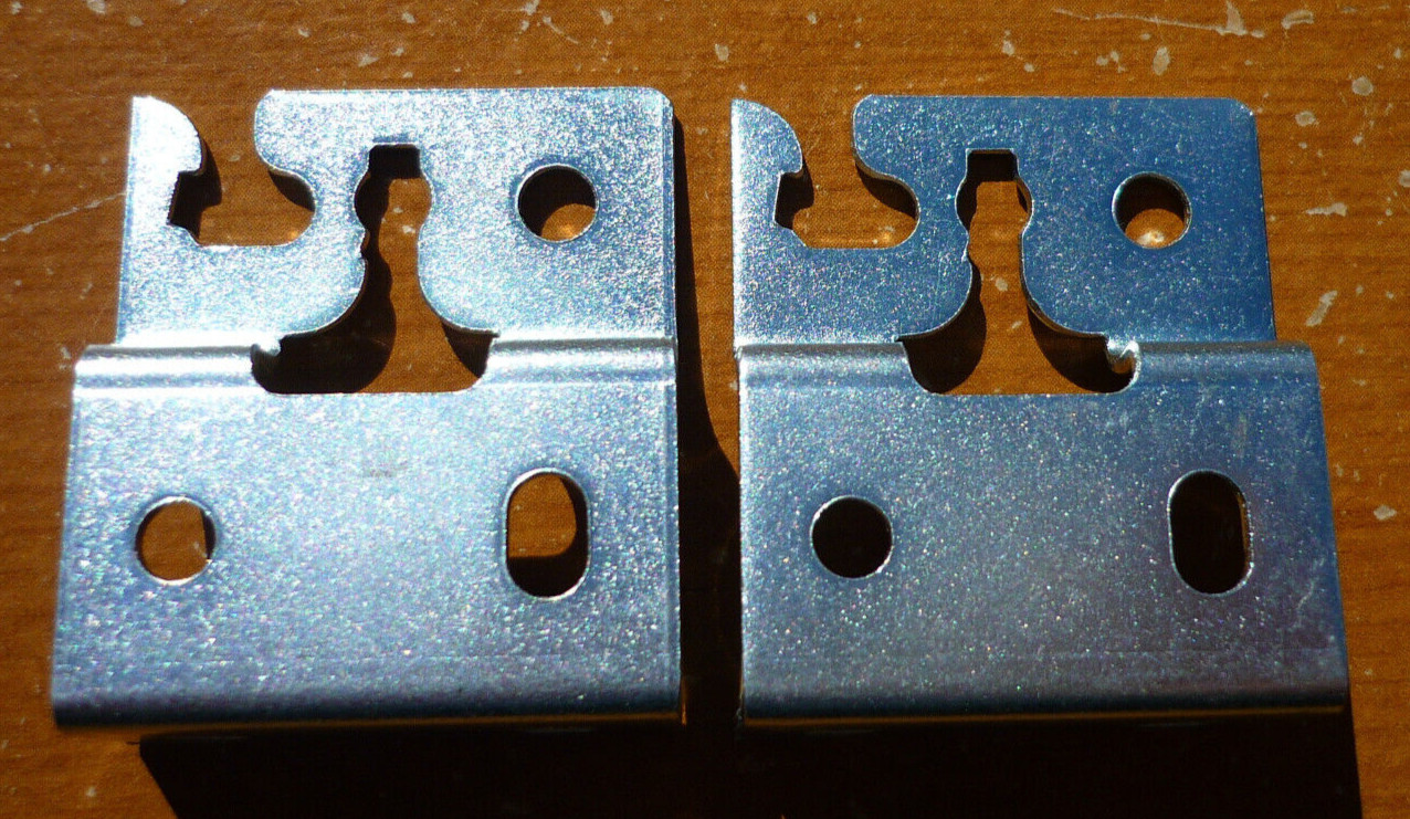 3 PAIR Heavy Duty Metal Roller Shade Universal Inside/Outside Mounting Brackets