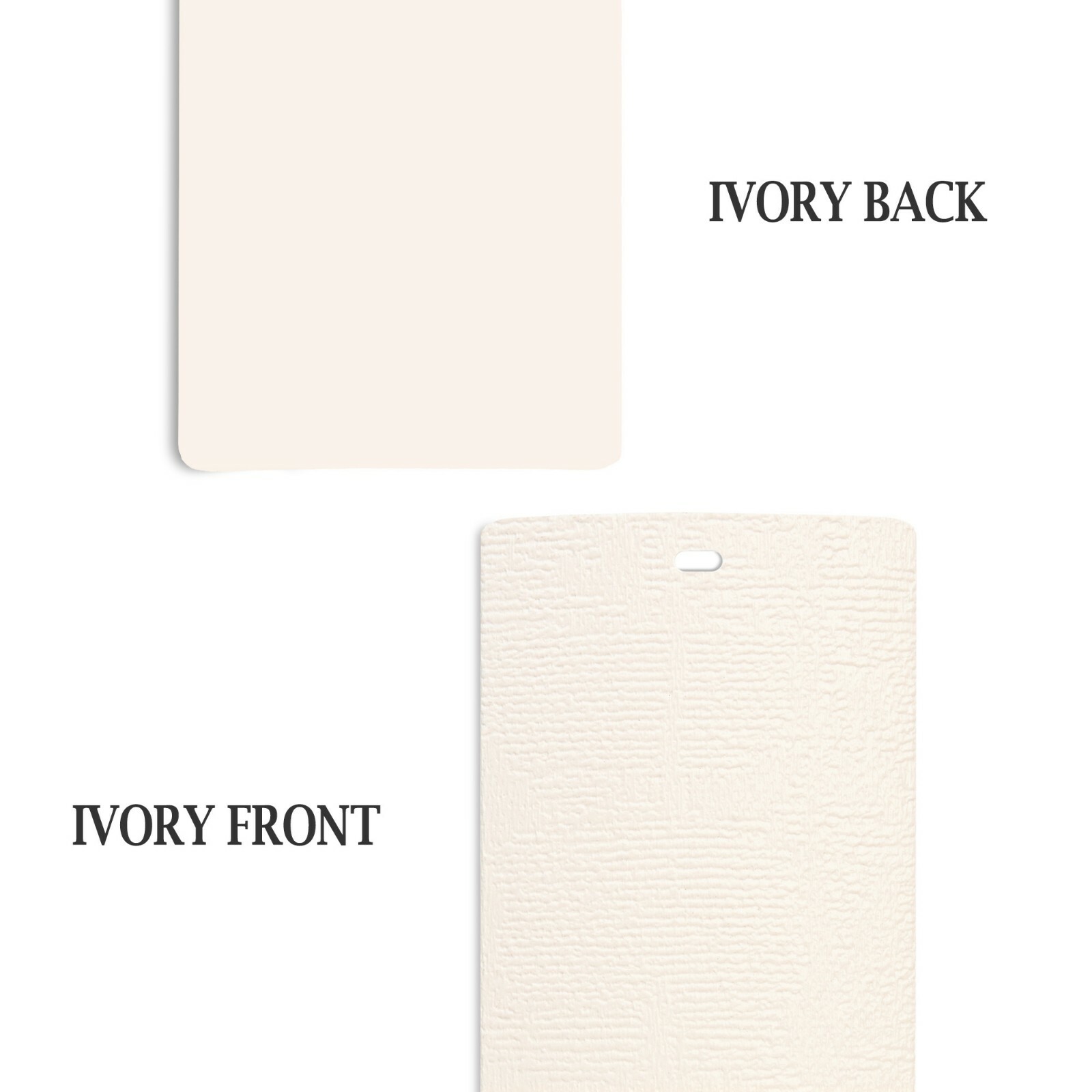 DALIX Chaparral Replacement Window Blinds Vertical Slat Panel 5 Pack Qty / Ivory
