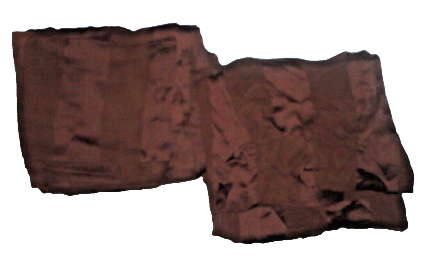 JC PENNEY CHRIS MADDEN CHANTAL COFFEE BEAN BROWN (2) SHEER WINDOW PANELS 56X82