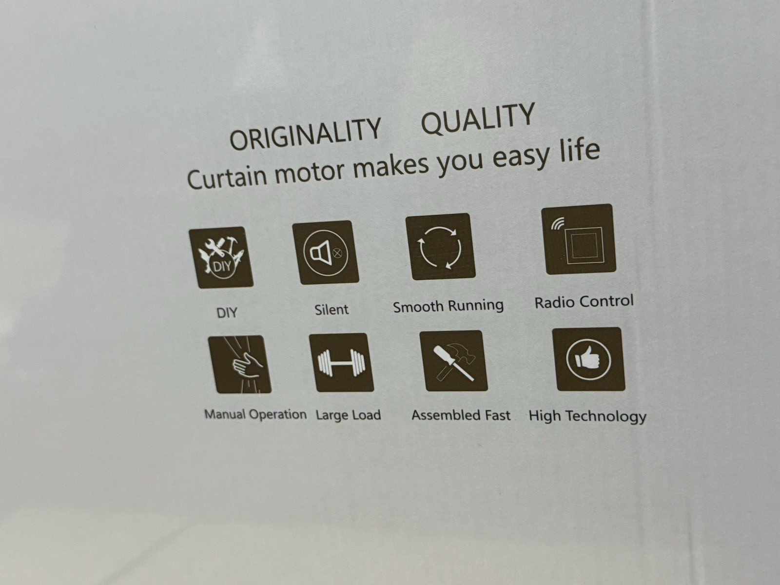 Smart Curtain Blind Motor WiFi Electric Remote Control Curtain Motor -New/Sealed