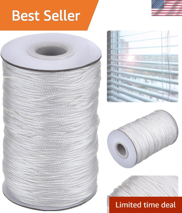 109 Yards/Roll Blind Replacement String 1.4mm Braided Lift Shade Cord for Alu…