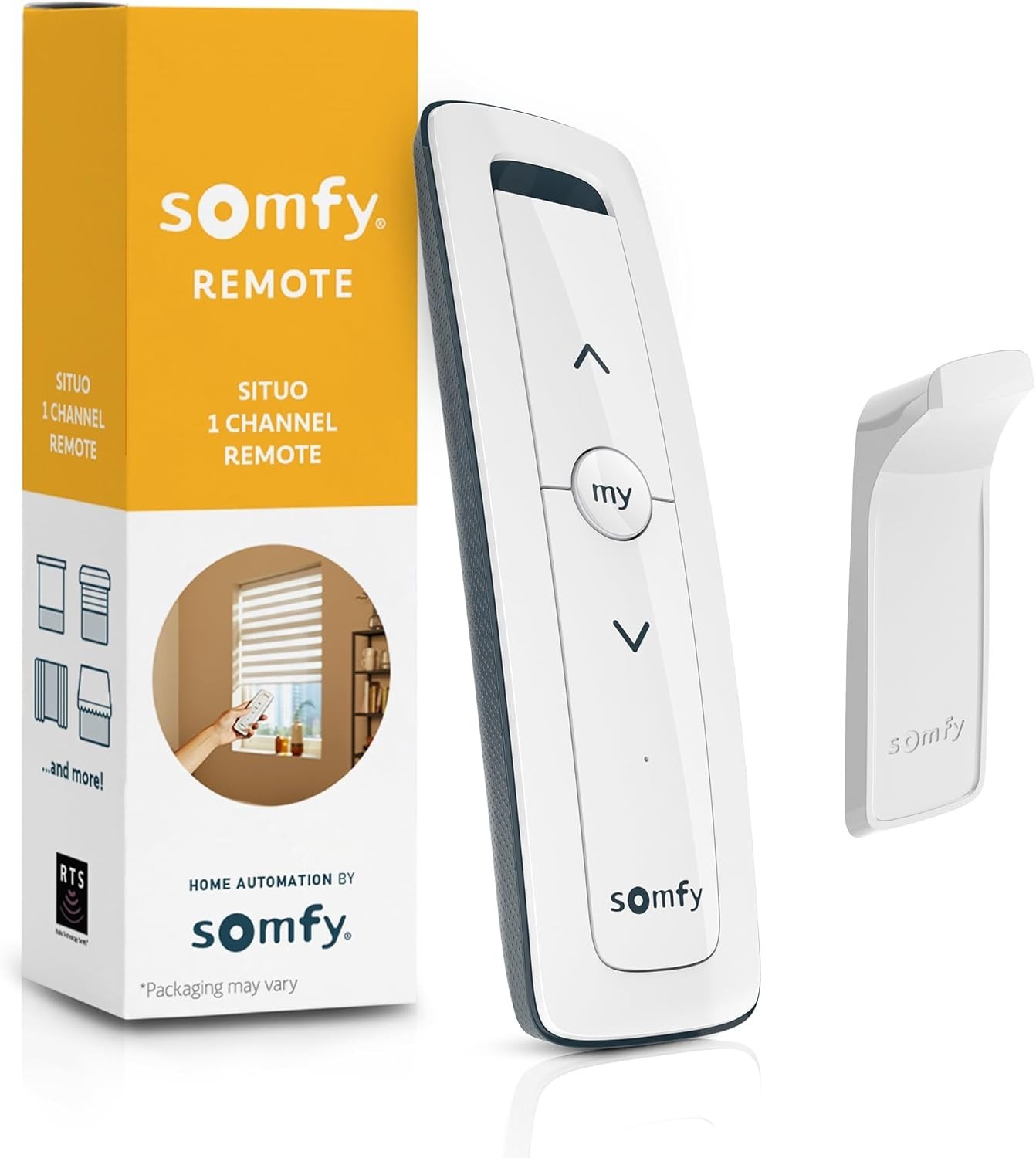 Remote Situo 1 Pure – 74300 RTS Control for 1 Motorized Shade or One Group of…