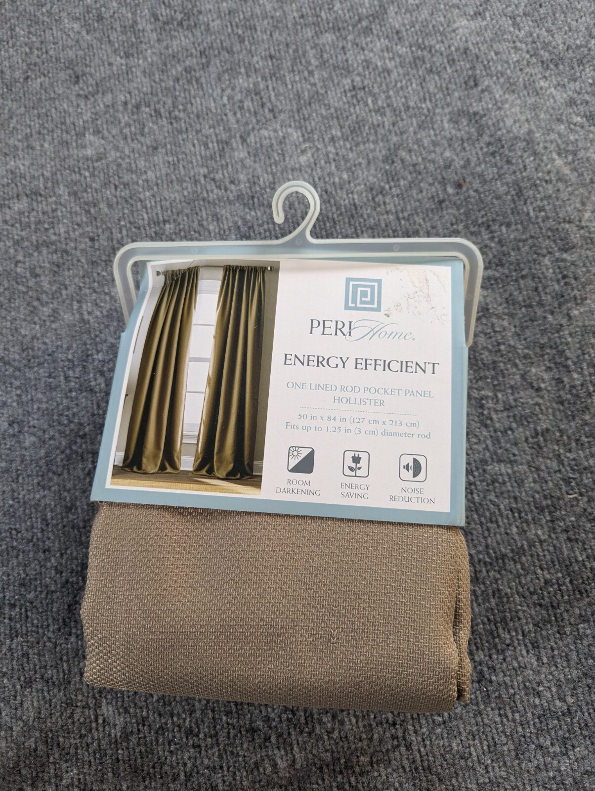 Peri Home Energy Efficient Line One Rod Pocket Panel Hollister