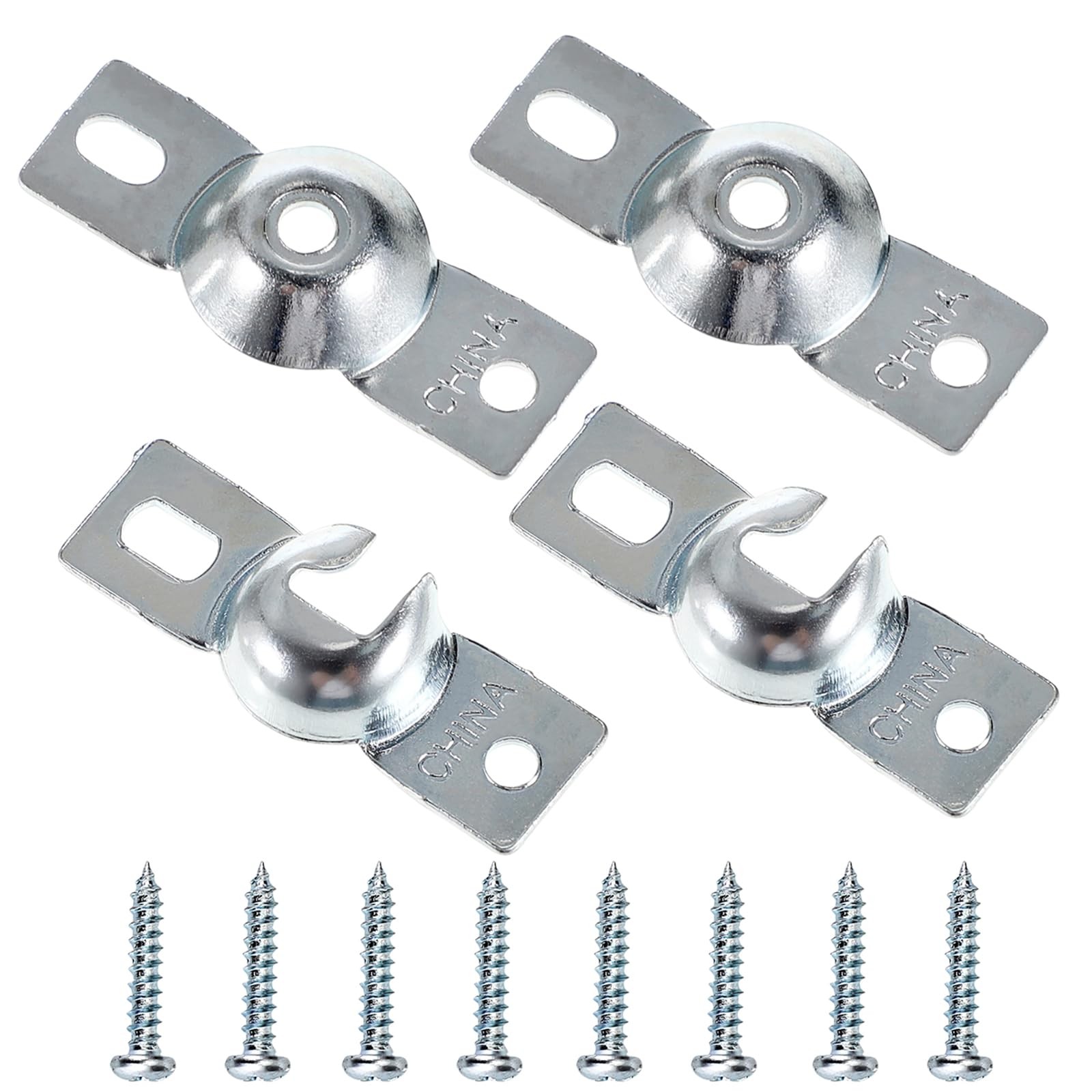 Sumnacon Metal Window Shade Brackets-4PCS Roller Shade Hardware Inside Mount …