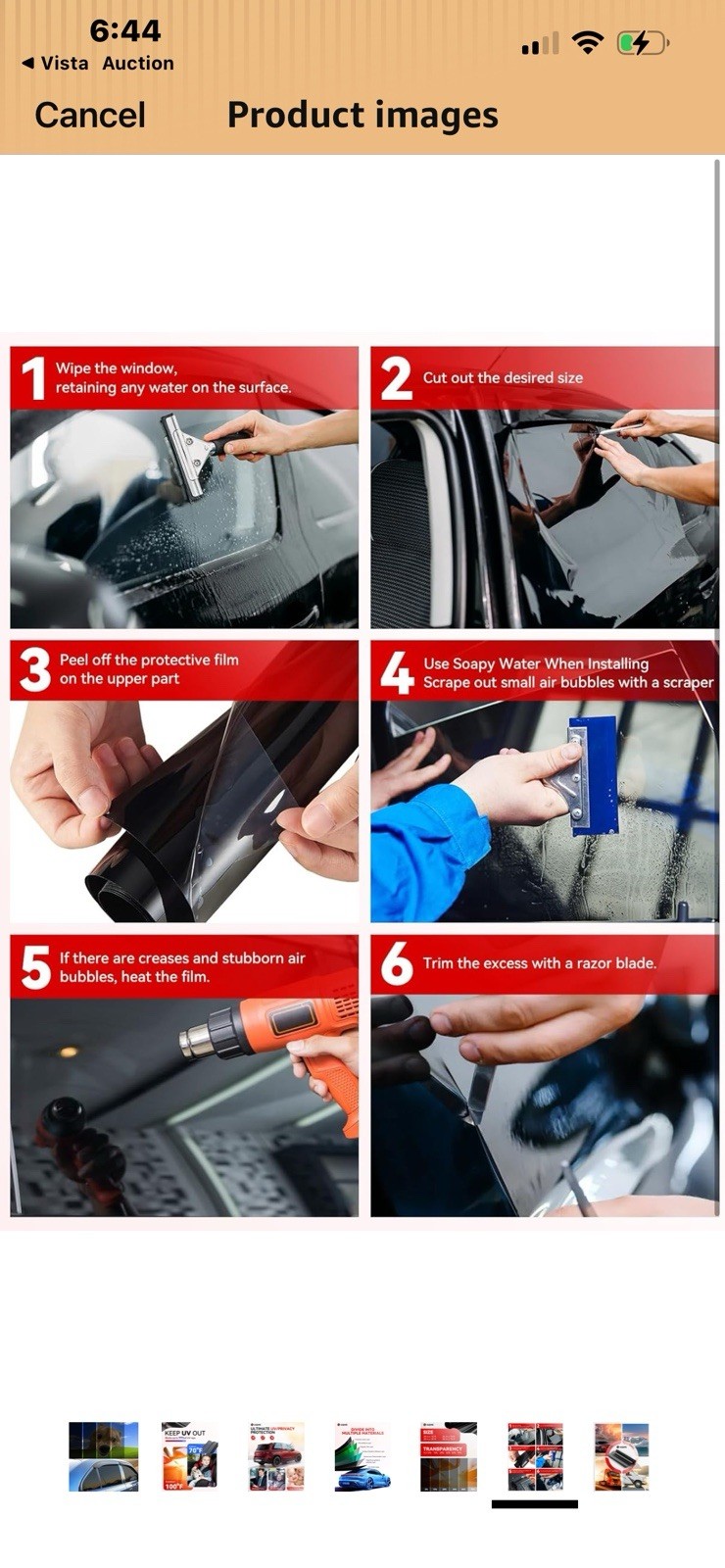 Ceramic Window Tint Roll for Home, Office, Car, Truck, Auto – Any Size & Shade