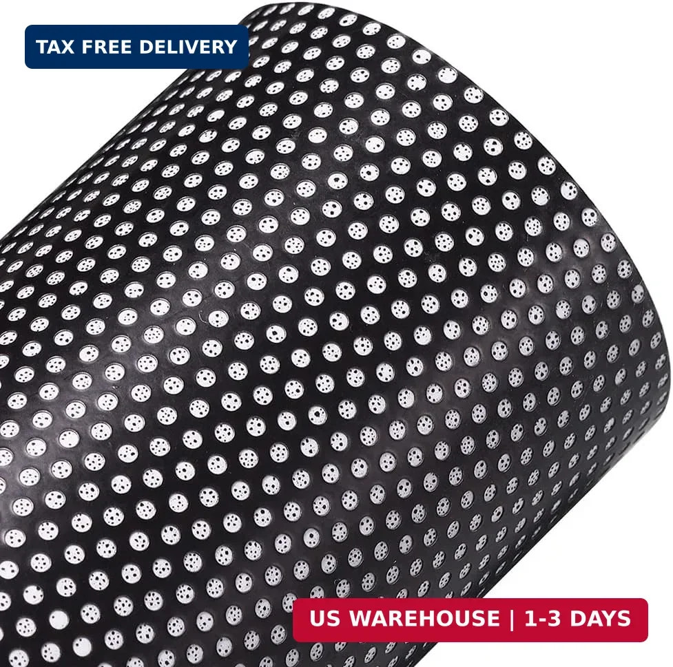 XhuangTech One Way Privacy Window Film,Perforated Vinyl Window Film,Self Adhesiv