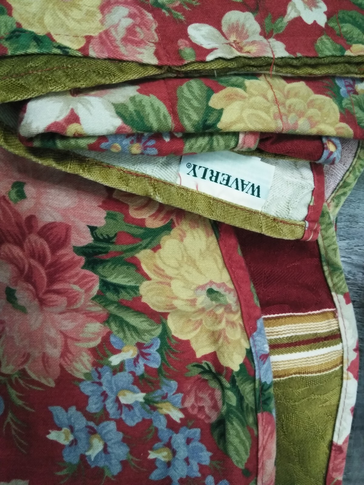 VTG. 1 WAVERLY Amanda Valance JCP KERRY – DELFT 79″×16″ 100% Cotton
