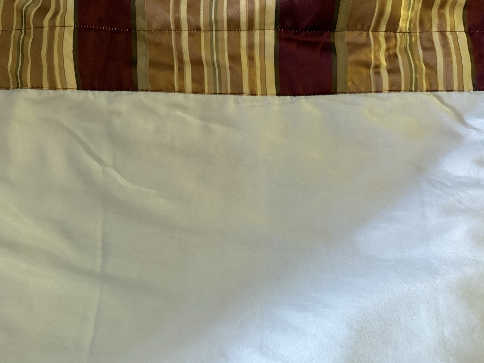 2 JC Penney Chris Madden Lined & Interlined Panels 1 Pr Curtains Burgundy Gold