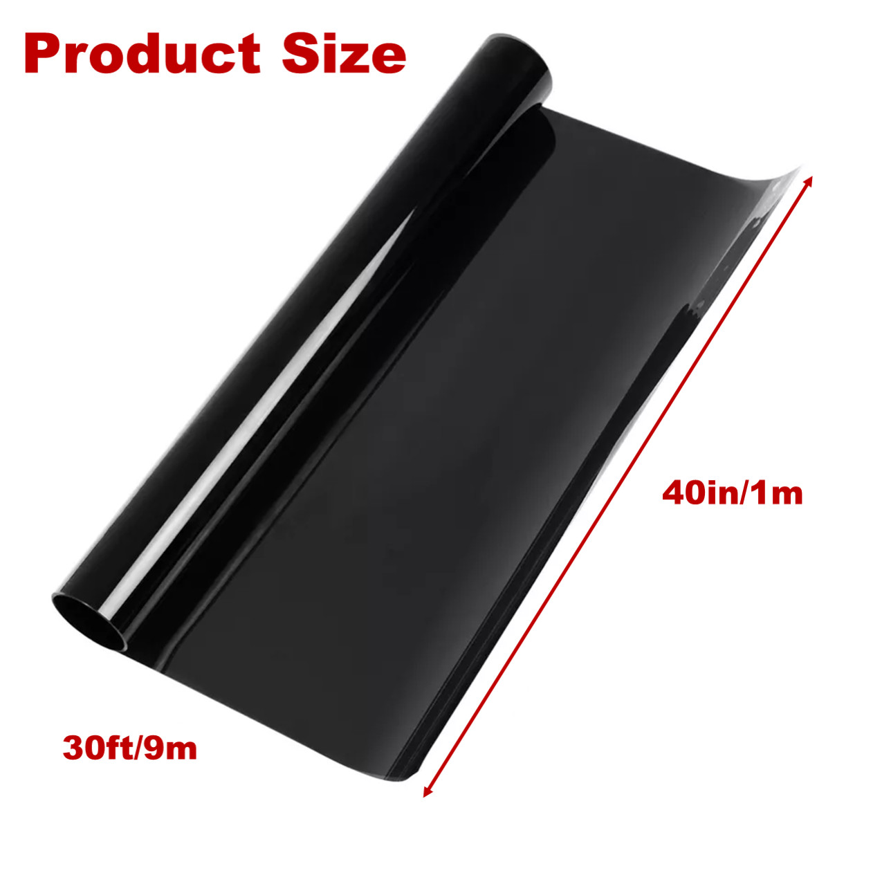 35% VLT Nano Ceramic Window Tint 20″ 40″ Wide Any Size Home Car Office 95% IRR