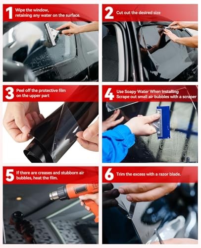 Ceramic Car Window Tint with 15% Percent VLT 24″ in x 100FT * 24IN 15% Vlt