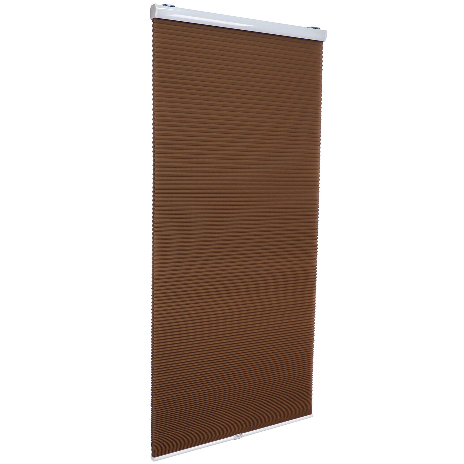 Coffee 44″ W X 72″ H Privacy & Light Filtering Cordless Cellular Shades Window B