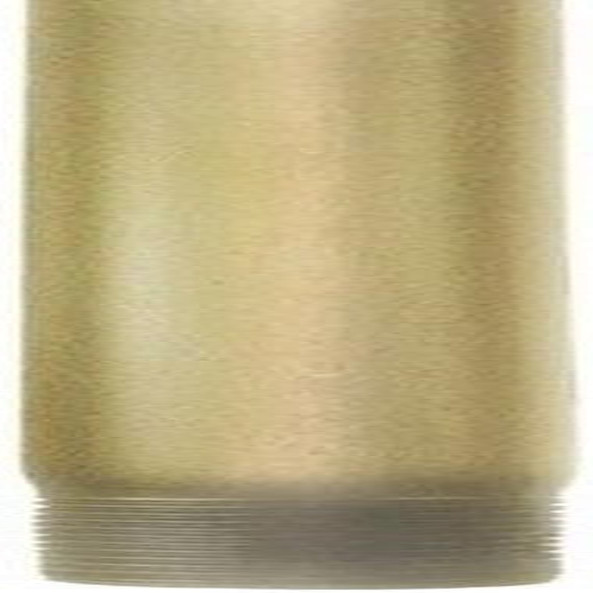 Satin Brass 6-Inch Extension Stem for Ceiling Fans and Fixtures